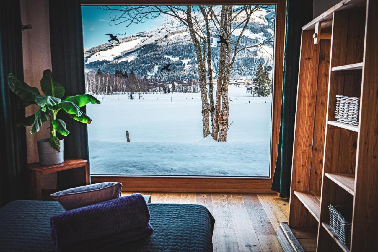 Die Laerchen-Lodge Maishofen Exteriör bild